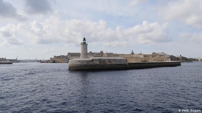 Malta Hafeneinfahrt in Valletta