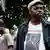 Ein Tshisekedi-Anhänger trägt ein T-Shirt mit dem Portrait des Verstorbenen. 