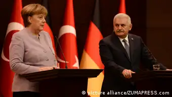 Türkei Angela Merkel - Binali Yildirim