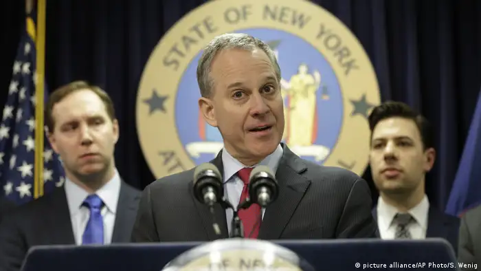 USA Eric Schneiderman (picture alliance/AP Photo/S. Wenig)
