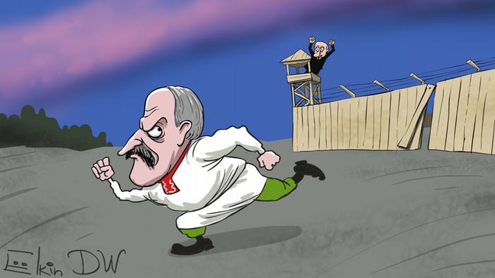 Caricature by Sergei Elkin