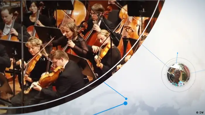 DW neues deutsches TV-Kanal- Countdown- Orchester
