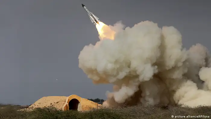 Raketenabschuss im Iran