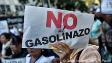 México congela dos semanas el 'gasolinazo'