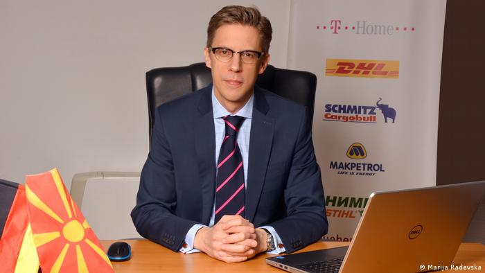 Patrick Martens, Mazedonien, DMWV Delegierter der Deutschen Wirtschaft