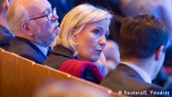 Front National Tagung in Lyon Frankreich Marine Le Pen