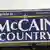 Schild "McCain Country" Quelle: ap
