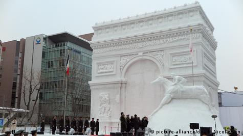 Japan's snow festival opens