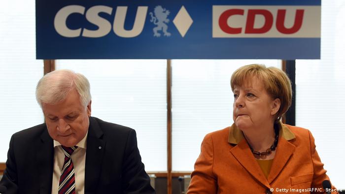 Seehofer and Merkel don't always see eye to eye