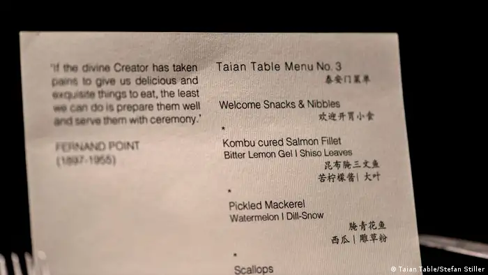 China Restaurant Taian Table in Shanghai (Taian Table/Stefan Stiller)