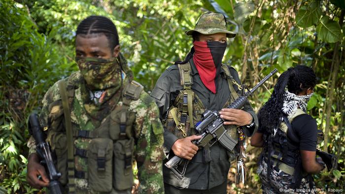 El grupo guerrillero ELN.