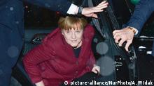 Merkel en Polonia: armonía de cara a una difícil situación 
