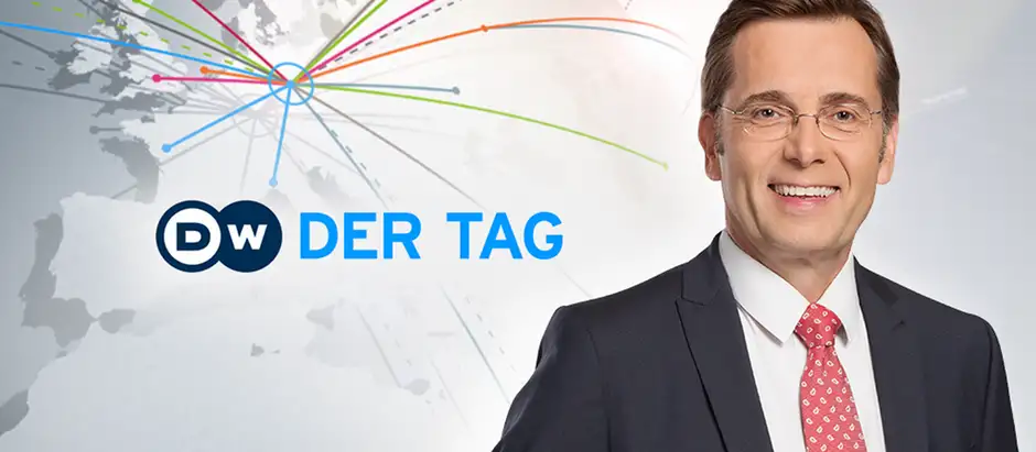 DW Der Tag Moderator Jens Olesen (Programmpromo) 