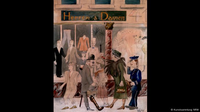 Otto Dix – Der böse Blick (K20, 11.02. – 14.05.2017)- Herren und Damen, 1922 (Kunstsammlung NRW)