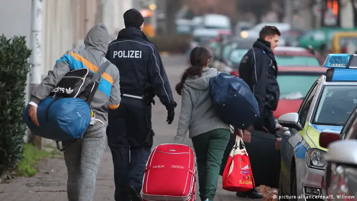Deutschland Abschiebung von Flüchtlingen