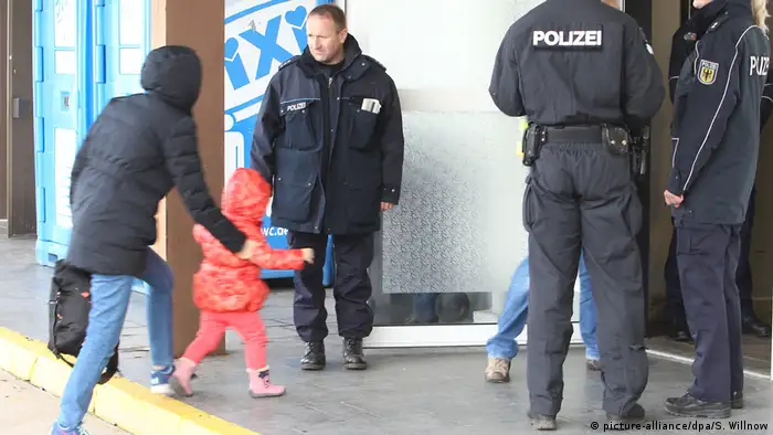 Deutschland Abschiebungen abgelehnter Asylbewerber in Leipzig