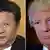 Xi Jinping e Donald Trump 