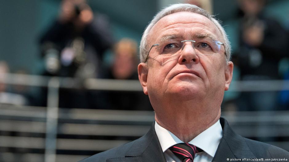 US arrest warrant for ex-VW CEO Winterkorn