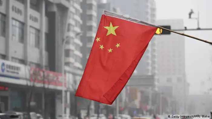 Symbolbild China Flagge - Shijiazhuang