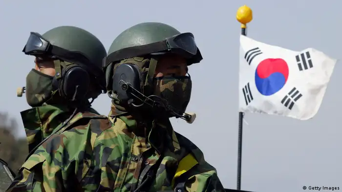 Südkorea Soldaten