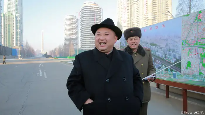 Nordkorea Diktator Kim Jong-un | Baustelle