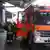 Пожарные машины в аэропорту Гамбурга
