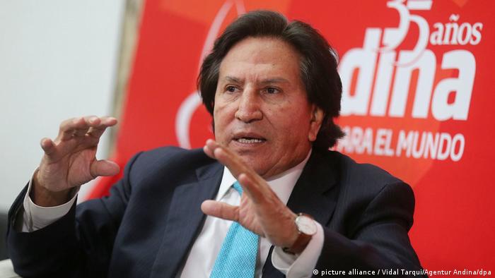 Alejandro Toledo is accused of influence pedding, collusion and money laundering. Photo from 2016.