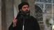 This July 5, 2014 photo shows an image grab taken from a propaganda video released by al-Furqan Media allegedly showing the leader of the Islamic State (IS) jihadist group, Abu Bakr al-Baghdadi, aka Caliph Ibrahim, adressing Muslim worshippers at a mosque in the militant-held northern Iraqi city of Mosul. This July 5, 2014 photo shows an image grab taken from a propaganda video released by al-Furqan Media allegedly showing the leader of the Islamic State (IS) jihadist group, Abu Bakr al-Baghdadi, aka Caliph Ibrahim, adressing Muslim worshippers at a mosque in the militant-held northern Iraqi city of Mosul.