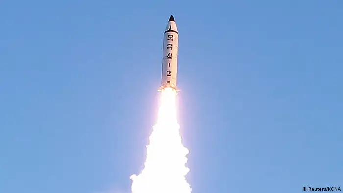 Nordkorea Raketentest Pukguksong-2