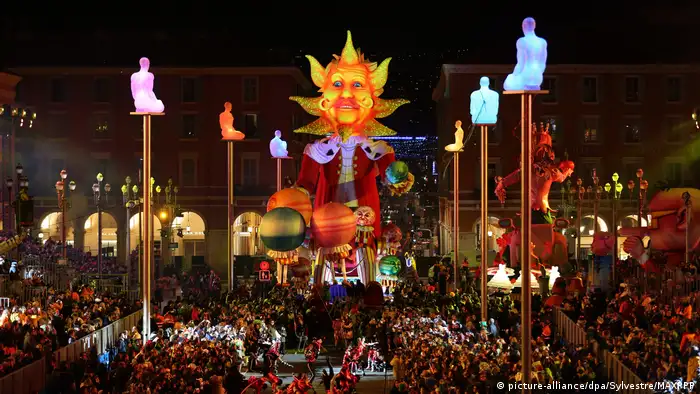 Frankreich Nizza - Karneval (picture-alliance/dpa/Sylvestre/MAXPPP)