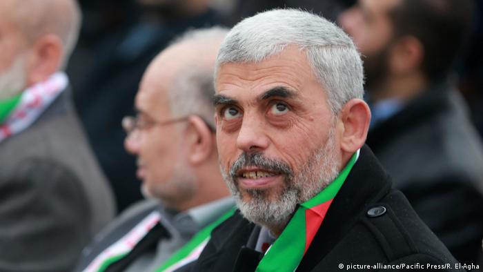 Palästina Hamas Anführer Yahya Sinwar (picture-alliance/Pacific Press/R. El-Agha)