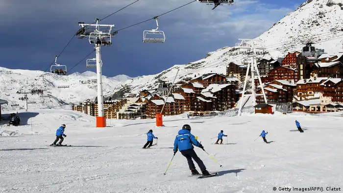 Frankreich Val-Thorens - Skigebiet (Getty Images/AFP/J. Clatot)
