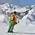 Österreich Tirol - Skifahrer im Oetztal
