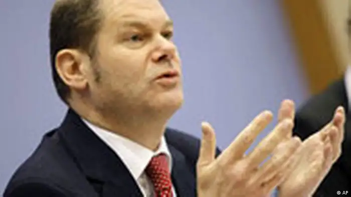 Olaf Scholz était ministre fédéral du Travail et des Affaires sociales entre 2007 et 2009