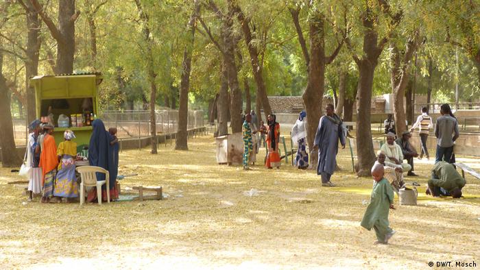 Borno - Das Innere des Zoos von Maiduguri (DW/T. Mösch)