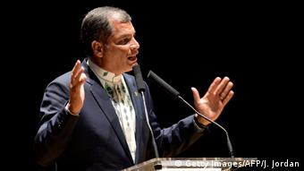 Ecuador Präsidentschaftskandidaten Präsident Correa