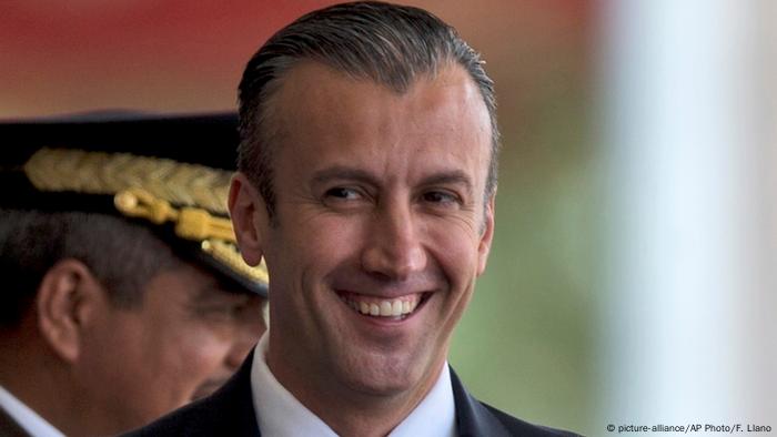 Venezuela Tareck El Aissami in Caracas (picture-alliance/AP Photo/F. Llano)