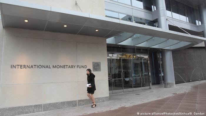 USA Sitz des Internationalen Währungsfonds (IWF) in Washington DC