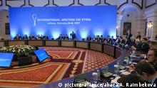 Сирийская оппозиция приостановила участие в переговорах в Астане