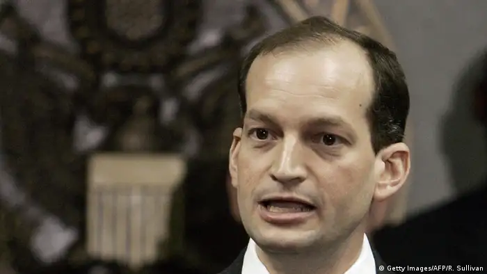 USA Alexander Acosta (Getty Images/AFP/R. Sullivan)