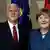 Deutschland Münchner Sicherheitskonferenz 2017 Pence und Merkel