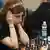 Iran Dorsa Derakhshani beim Gibraltar-Chess-Kongress 2017