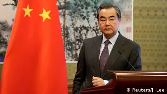 China Außenminister Wang Yi in Peking