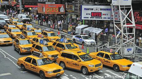 Rush-Hour Verkehrschaos USA New York (picture alliance/dpa/blickwinkel)