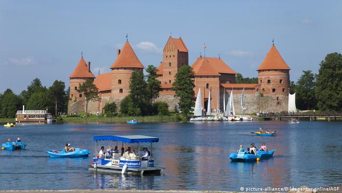 Litauen Wasserburg Trakai (picture-alliance/Bildagentur-online/AGF)