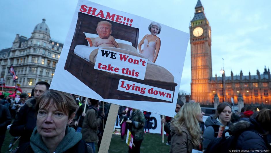 Westminster debates petition to cancel Trump's state visit