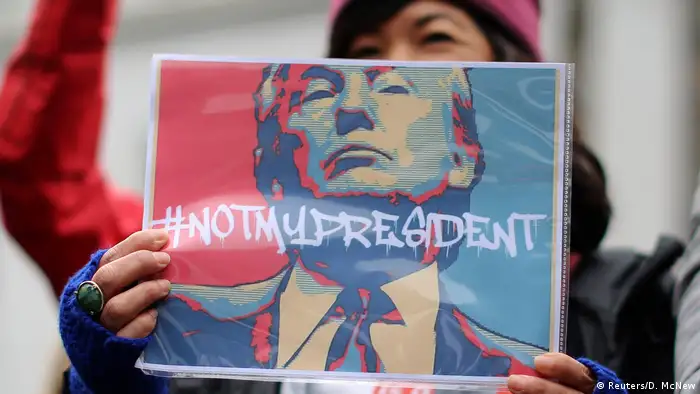 USA Proteste gegen Donald Trump in Los Angeles