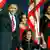 اوباما و خانواده‌اش، لحظاتی پس از اعلام پیروزی
