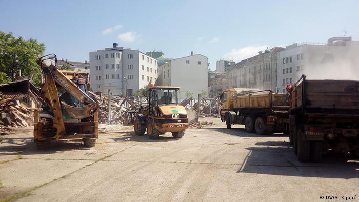 Serbien Belgrad Viertel Savamala