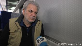 Από παλαιότερη συνέντευξή του στη DW σε ταξίδι στην ανατολική Ουκρανία